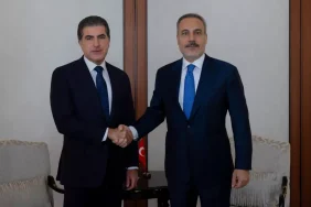 Fidan ve Barzani Ankara'da Buluştu