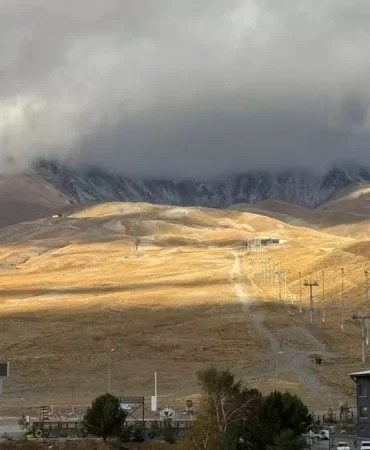 Erciyes Dağı'na İlk Kar Düştü