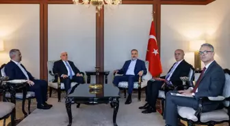 Hakan Fidan, Haşdi Şabi Komisyonu Başkanı'nı Kabul Etti