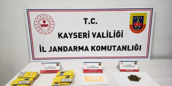 Kayseri'de Uyuşturucu Operasyonu: 3 Gözaltı