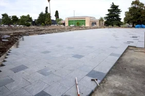 Samsun Valilik Meydanı'nda Düzenleme Çalışmaları