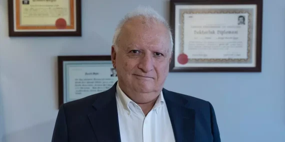 Prof. Dr. Nuri Özgirgin'e İtalya Yıldızı Nişanı