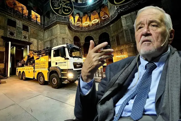 İlber Ortaylı'yı kızdıran görüntü: Yapı çökerse tüm dünya faturayı Türklere kesecek