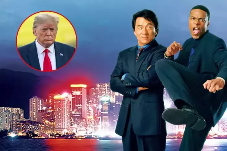 Trump, bu kez efsane seri Rush Hour için düğmeye bastı