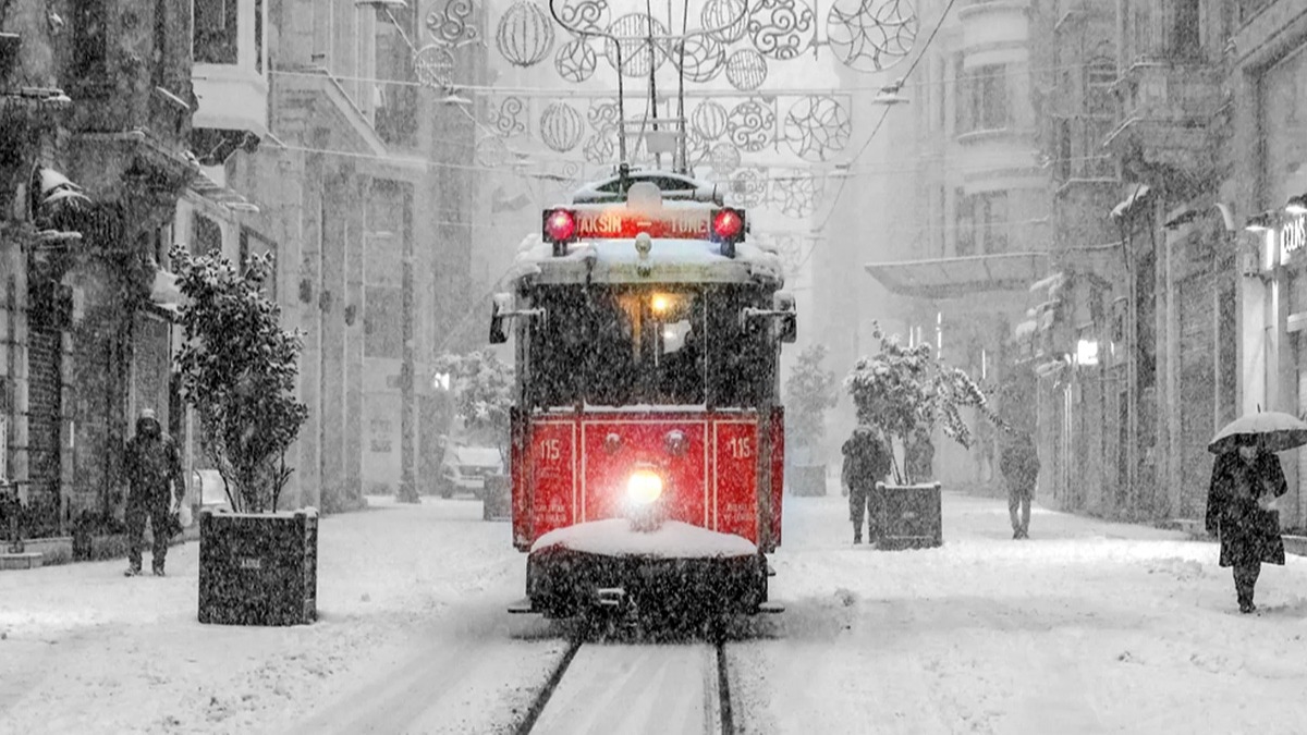 İstanbul'a  kar uyarısı!