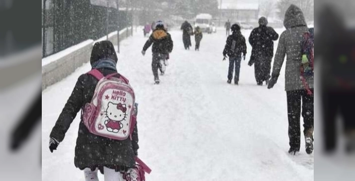 Yağışlarda son durum! Çok sayıda kentte eğitime kar molası