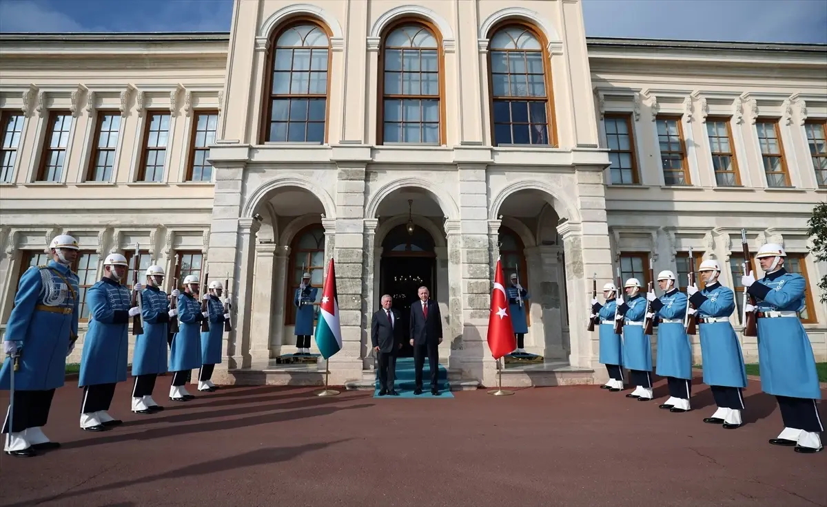 Başkan Erdoğan Ürdün Kralı 2. Abdullah'ı ağırladı