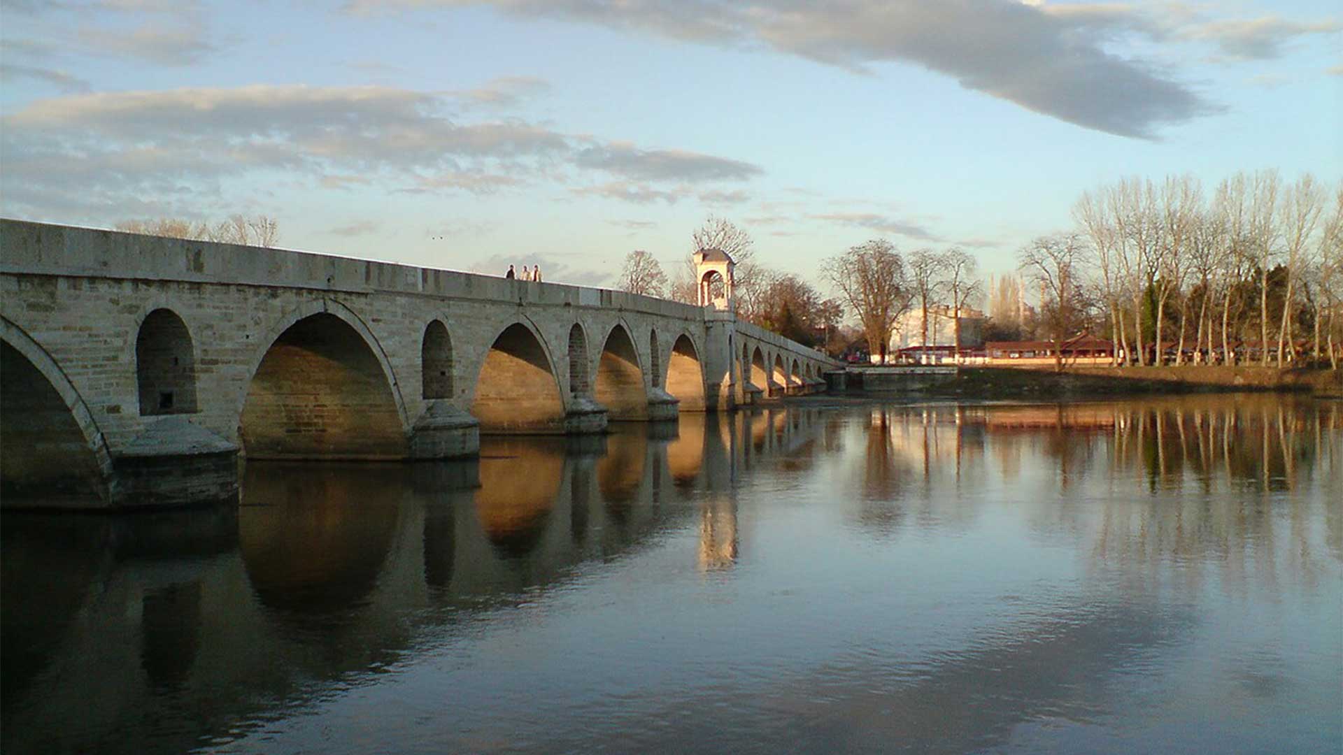 Edirne Meriç Nehri alarm verdi